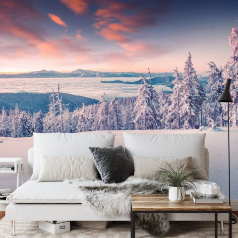 Fototapeta Zima W Górach