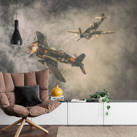 Fototapeta Walka Powietrzna W Chmurach