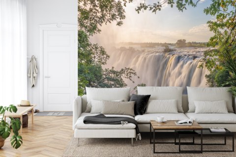 Fototapeta Wodospad W Lesie