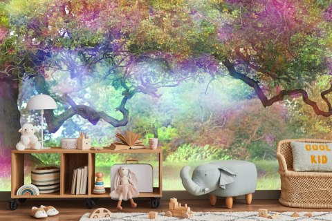 Fototapeta Magiczny Kolorowy Las
