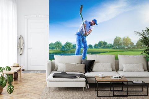 Fototapeta Golfista W Czasie Rozgrywki