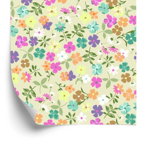 Tapeta Delikatny Kwiatowy Wzór