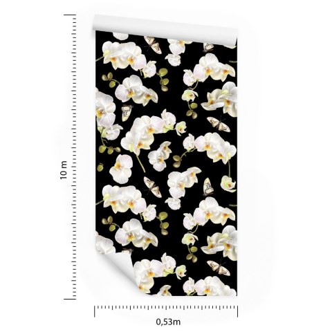 Tapeta Do Sypialni Storczyk Natura Przyroda Kwiaty