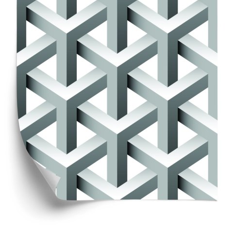 Tapeta Geometryczna, Efekt 3D, Z Głębią, Do Salonu Tapeta Geometryczna, Efekt 3D, Z Głębią, Do Salonu