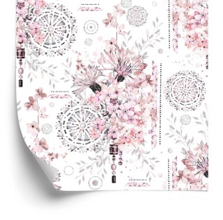 Tapeta Kwiaty I Ornamenty