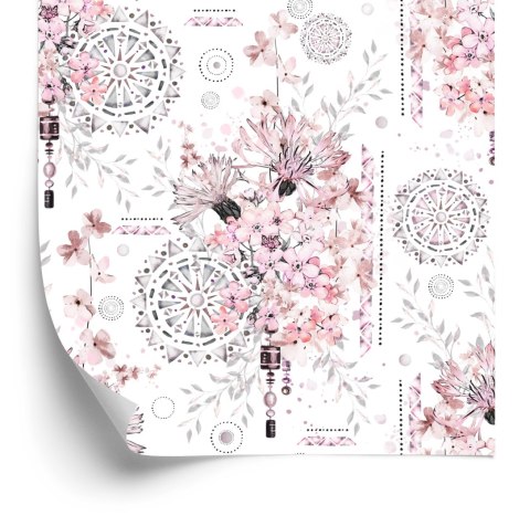 Tapeta Kwiaty I Ornamenty