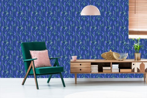 Tapeta Kwiaty Lawendy