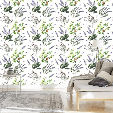 Tapeta Kwiaty Lawendy