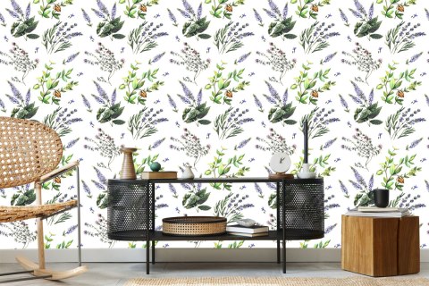 Tapeta Kwiaty Lawendy