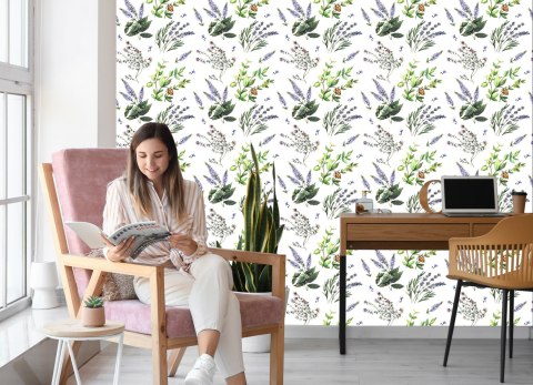 Tapeta Kwiaty Lawendy