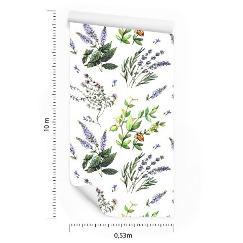 Tapeta Kwiaty Lawendy