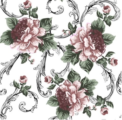 Tapeta Kwitnące Kwiaty