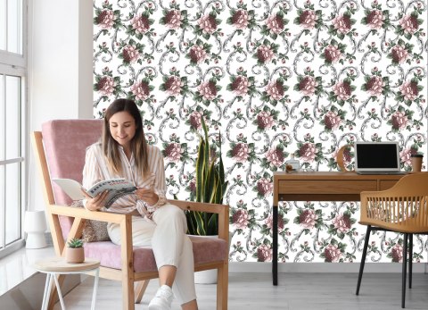 Tapeta Kwitnące Kwiaty