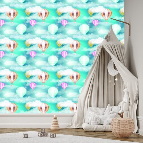 Tapeta Balony Za Chmurami