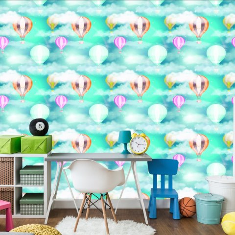 Tapeta Balony Za Chmurami