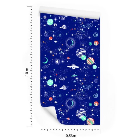 Tapeta Do Pokoju Chłopca Planety Kosmos Gwiazdy Tapeta Do Pokoju Chłopca Planety Kosmos Gwiazdy