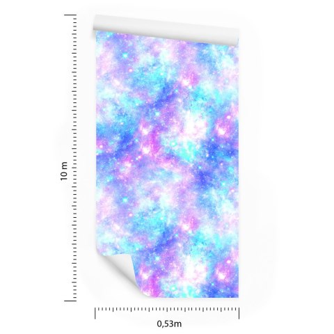 Tapeta Kolorowy Kosmos Galaxy